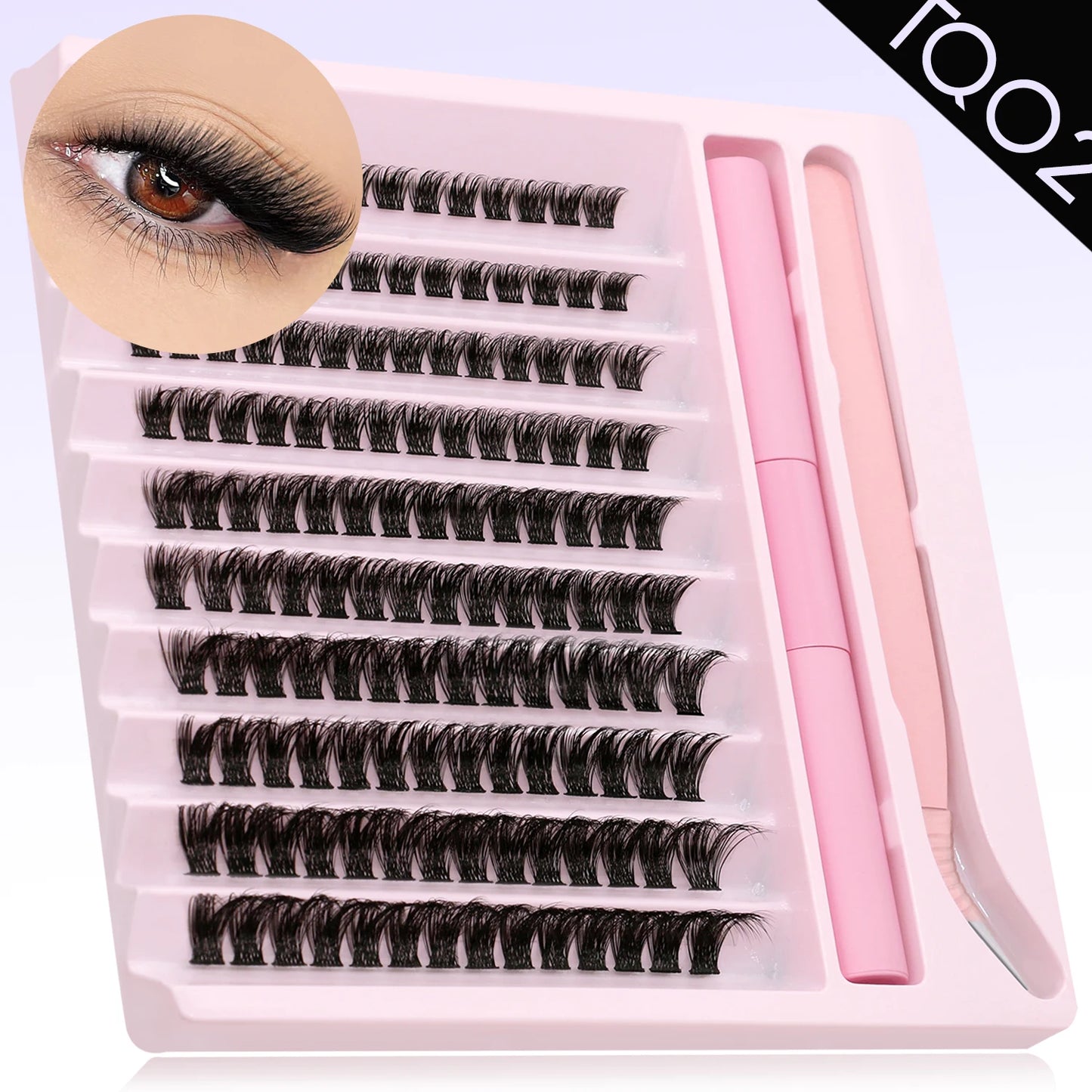 GROINNEYA Eyelash Extension Kit